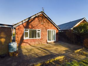 Rear patio and elevation- click for photo gallery